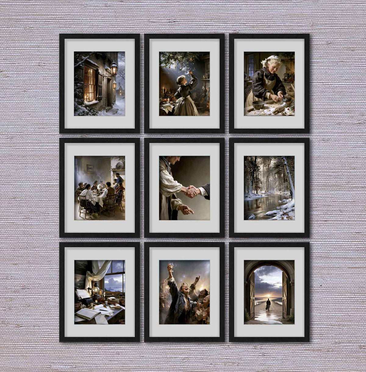 The Changing Gallery: December Art Portfolio | 20 Artworks to Cut Out & Frame