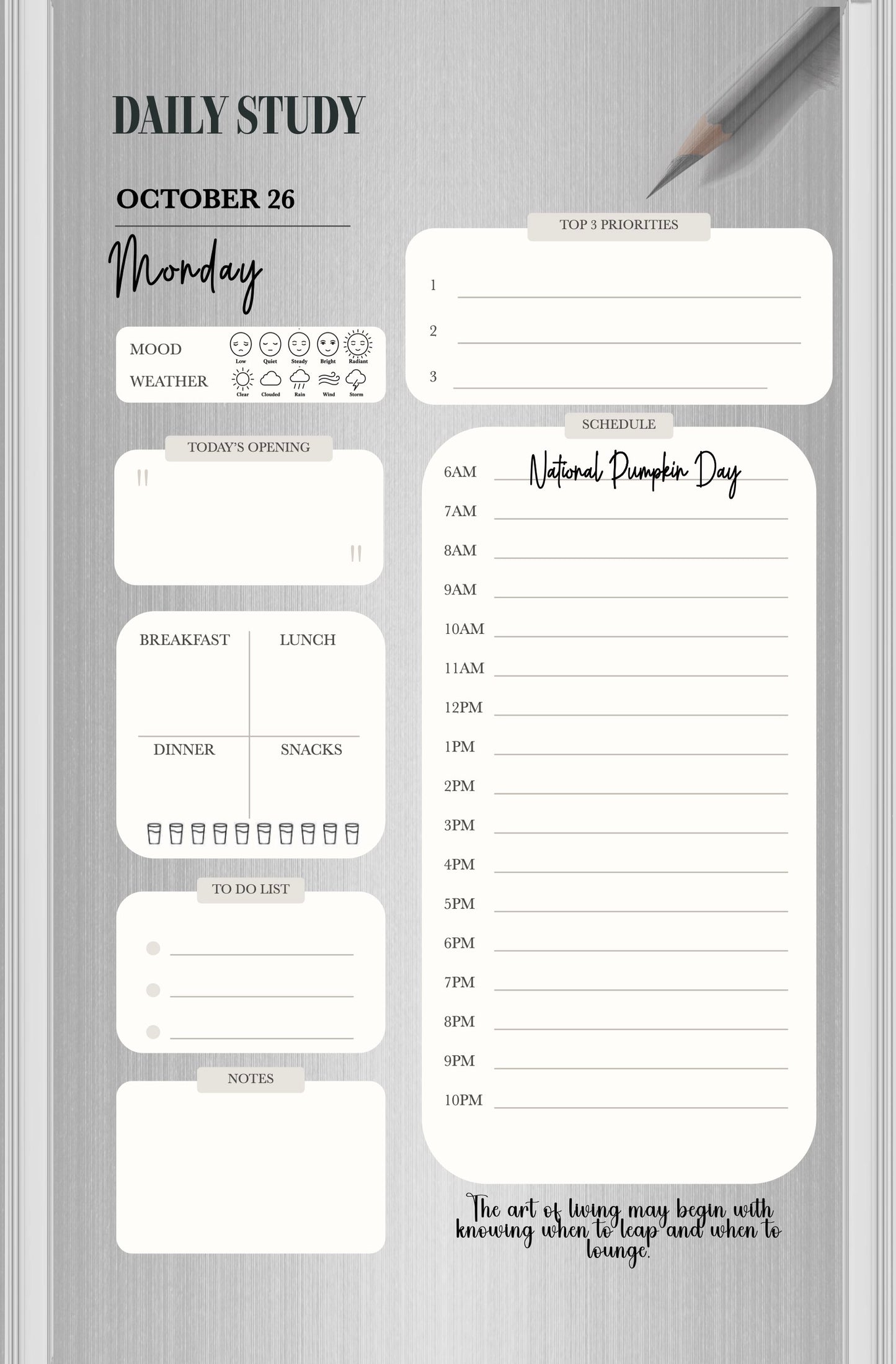Monthly Journal/Calendar-Cats, the Art of Cats