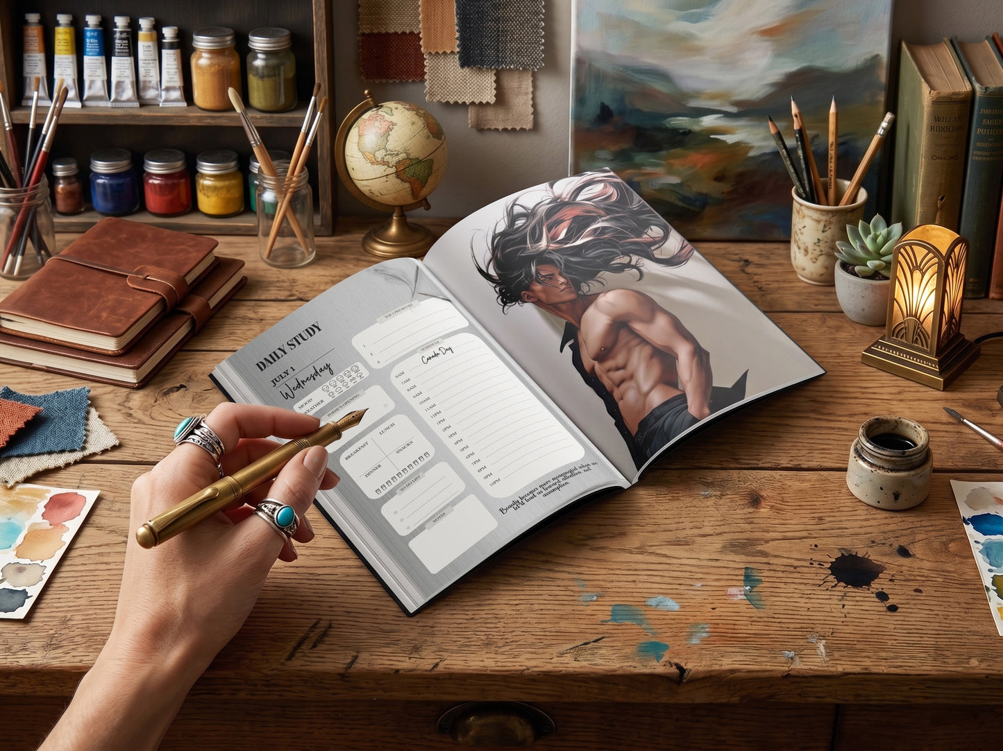 Monthly Journal/Calendar-Homme, the Art of Man