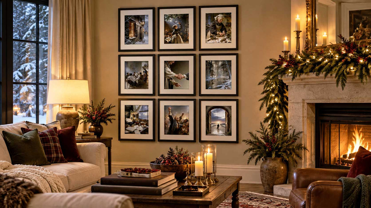 The Changing Gallery: December Art Portfolio | 20 Artworks to Cut Out & Frame