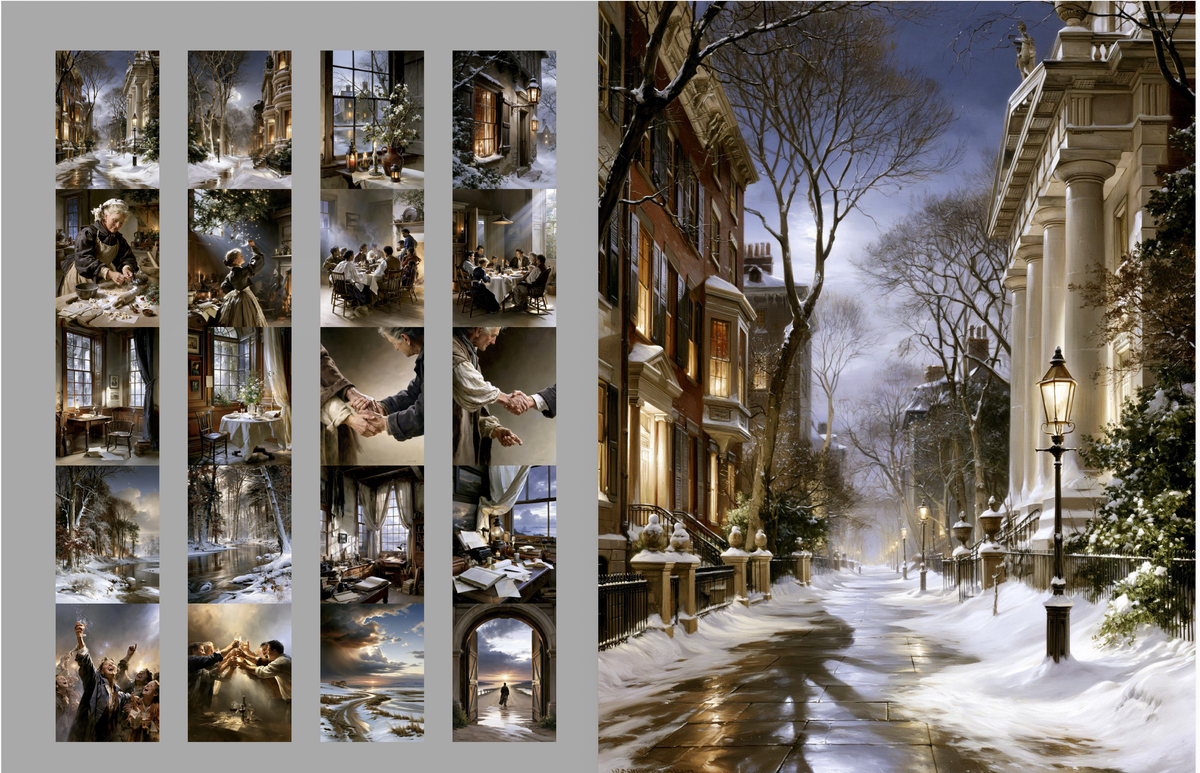 The Changing Gallery: December Art Portfolio | 20 Artworks to Cut Out & Frame