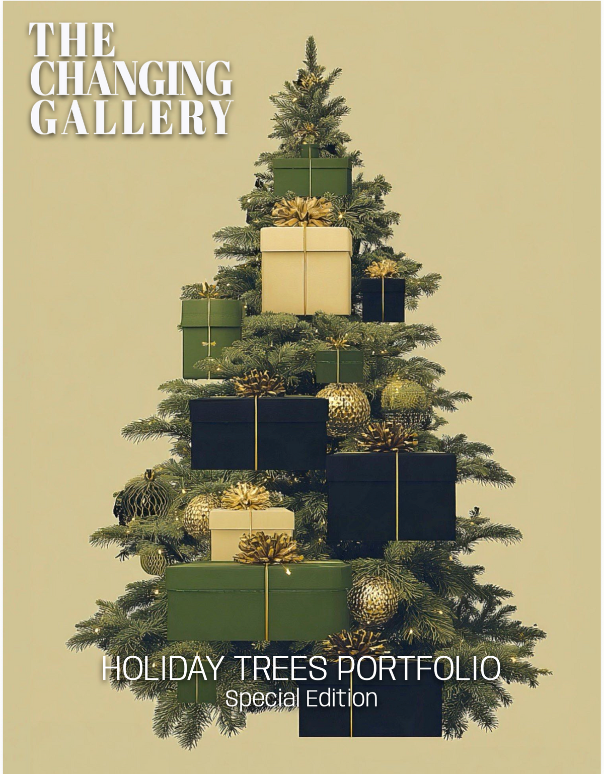 The Changing Gallery: Holiday Trees Art Portfolio | 20 Artworks to Cut Out & Frame