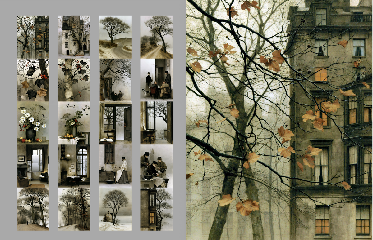 The Changing Gallery: November Art Portfolio | 20 Artworks to Cut Out & Frame