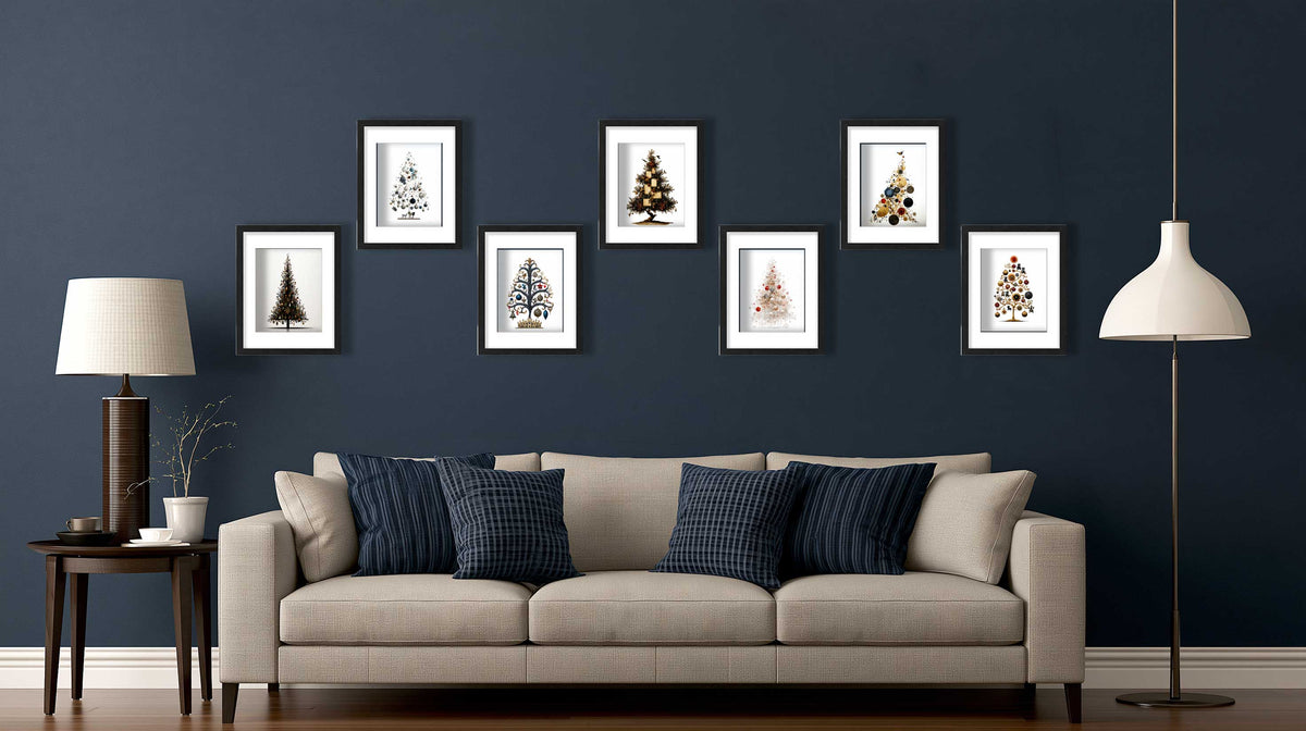 The Changing Gallery: Holiday Trees Art Portfolio | 20 Artworks to Cut Out & Frame